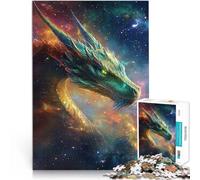 1000 Piece Jigsaws for teenagers Cosmic Dragon Blaze Spiele Spielzeug Geschenk Verbessern Sie das Gedächtnis75x50cm