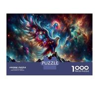 1000 Piece Jigsaws for Teenagers Cosmic Phoenix Art Print Adult Jigsaw Puzzle Hands-on Game But Fun And Humorous Educational Challenge 52x38cm/1000pcs