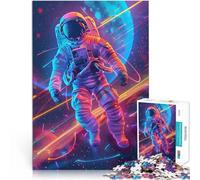 1000 Piece Jigsaws for teenagers Cosmonaut Anspruchsvoll, aber lustig und humorvoll Geschenke für Freunde und Familie38x26cm