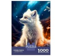 1000 Piece Jigsaws for Teenagers Cute Fox Adult Jigsaw Hands-on Game Difficult Challenge Gifts for Friends And Family 52x38cm/1000pcs