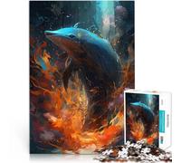 1000 Piece Jigsaws for teenagers Dolphin Legend Help the brain exercise addictive toys to cultivate patience A Work of Art 50x70cm