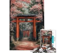1000 Piece Jigsaws for Teenagers Enchanted Pathway Puzzles for Adults Brain Teaser Game Improve Memory Challenging To Complete (Size 50x75cm)