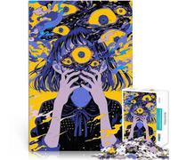 1000 Piece Jigsaws for teenagers Eyes of Fear lustige Spiele für die ganze Familie Tolles Geschenk für Spiele38x26cm