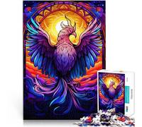 1000 Piece Jigsaws for teenagers Fantasy Phoenix Colorful Herausforderndes Spiel Geeignet für die Schreibtischdekoration75x50cm