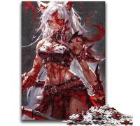 1000 Piece Jigsaws for Teenagers Feline Fury Difficult Challenge for Educational Game Birthday Gift 38x26cm