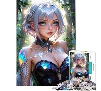 1000 Piece Jigsaws for Teenagers Forest Enchantress for Educational Game Challenge Toy Relaxing Games Stress Reliever Art Work Gifts (size 50x75cm)