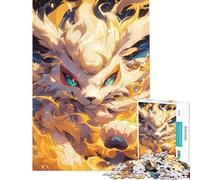 1000 Piece Jigsaws for Teenagers Fox Legendary Creature for Educational Game Challenge Toy Hands-on Game For Family Fun Gifts For Birthdays (Size 38x26cm)