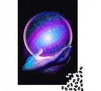 1000 Piece Jigsaws for Teenagers Galaxy in Your Palm Cosmic Sphere Puzzles for Adults Hands-on Game Presents for Women Gifts for Friends And Family 70x50cm/1000pcs