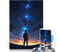 1000 Piece Jigsaws for teenagers Gazing at the Cosmos Herausforderndes Spiel Einzigartige Geburtstags- und Geschenkideen75x50cm