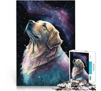 1000 Piece Jigsaws for teenagers Golden Retriever Style 4 Lernspiele DIY Spielzeug Geburtstagsgeschenk, Geschenke52x38cm