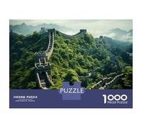 1000 Piece Jigsaws for Teenagers Great Wall of China-7 Puzzle for Adults Hands-on Game Difficult Challenge Educational Challenge 52x38cm/1000pcs