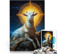 1000 Piece Jigsaws for teenagers Holy Lamb Spielspielzeug als Familiengeschenk Tolles Geschenk für Spiele75x50cm
