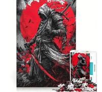 1000 Piece Jigsaws for Teenagers Japanese Samurai Assassin, Relax Games, Challenging To Complete, Christmas Birthday Gifts (38x52cm)