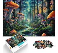 1000 Piece Jigsaws for teenagers Magical Forest Precision Cut 50x75cm is ideal as a gift for the whole family Suitable for and 14