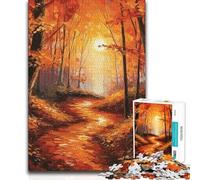 1000 Piece Jigsaws for Teenagers Mystical Enchanted Forest Beautiful Design Game Presents for Women Gifts Ideas (38x52cm)