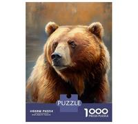 1000 Piece Jigsaws for Teenagers Puzzle Arctic Brown Bear Adult Jigsaw Hands-on Game Pattern Assembly for Is Ideal As A Gift 70x50cm/1000pcs