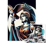 1000 Piece Jigsaws for Teenagers Puzzle Athena Wpap Pop Art Help The Brain Exercise Difficult Challenge Relax Games for Ages 14 And over (38x26cm)