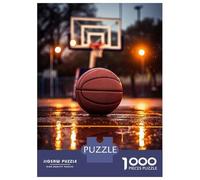 1000 Piece Jigsaws for Teenagers Puzzle Basketball Nostalgia Adult Jigsaw Hands-on Game Pattern Assembly for Is Ideal As A Gift 52x38cm/1000pcs