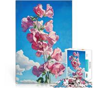 1000 Piece Jigsaws for teenagers Puzzle Bloom in Sweet Pea Intellektuelles Spiel Geburtstagsgeschenk, Geschenke, Wandkunst52x38cm