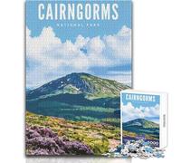 1000 Piece Jigsaws for Teenagers Puzzle Cairngorms National Park Educational Family Game Difficult Challenge Funny Gift Size 38x52cm