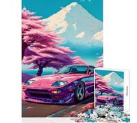 1000 Piece Jigsaws for Teenagers Puzzle Classic Cars The Nature Hands-on Game Learning Educational Home Decoration Toys Decompressing Intellectual (38x26cm)