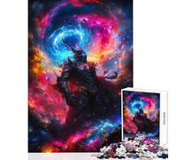 1000 Piece Jigsaws for Teenagers Puzzle Cosmic Demon Warrior Jigsaw 1000 Piece Brain Teaser Game Gifts for Women Men But Fun And Humorous (38x52cm)