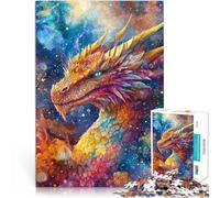 1000 Piece Jigsaws for teenagers Puzzle Cosmic Dragon Blaze Spiele Spielzeug Geschenk Heimdekoration Spielzeug75x50cm