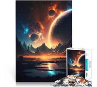1000 Piece Jigsaws for teenagers Puzzle Cosmic Horizon Landscape Familienspaß Geschenke für Freunde und Familie50x70cm