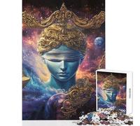 1000 Piece Jigsaws for Teenagers Puzzle Cosmic Justice Hands-on Game Learning Educational Home Decoration Toys Decompressing Intellectual (50x75cm)