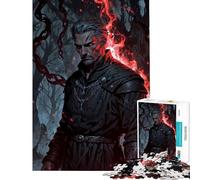 1000 Piece Jigsaws for Teenagers Puzzle Crimson Oath︰ The Cursed Mage Challenging To Complete Perfect Decoration Relaxing Games for And from 14 Years And over (38x26cm)