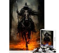 1000 Piece Jigsaws for Teenagers Puzzle Death Is Coming Shared Interactive Home Fun Time Special Festive Idea (38x52cm)