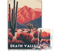 1000 Piece Jigsaws for Teenagers Puzzle Death Valley National Park Educational Family Game Difficult Challenge Funny Gift Size 38x52cm