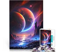1000 Piece Jigsaws for teenagers Puzzle Double Planet Universe Familienspaß Angebot als Geschenk für die ganze Familie75x50cm