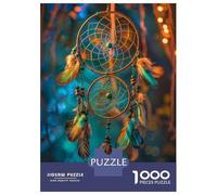 1000 Piece Jigsaws for Teenagers Puzzle Dream Catcher Decorative Adult Jigsaw Hands-on Game Pattern Assembly for Is Ideal As A Gift 38x26cm/1000pcs