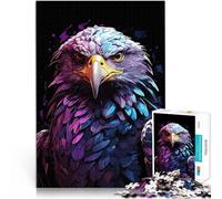 1000 Piece Jigsaws for teenagers Puzzle Eagle Animal Colorful Familienaktivität Geeignet für die Schreibtischdekoration75x50cm