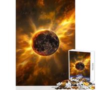 1000 Piece Jigsaws for Teenagers Puzzle Eclipse of Eternity Toy Wall Decor Secret Santa Gifts Hands-on Game Improving Love between Couples Size 50x75cm