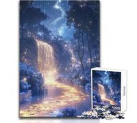 1000 Piece Jigsaws for Teenagers Puzzle Enchanted Waterfall Enhance Memory Practical Game for 14+ Puzzle Game Offered (size 38x52cm)
