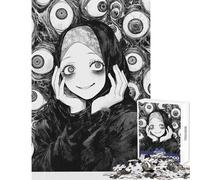 1000 Piece Jigsaws for Teenagers Puzzle Eyes of Terror Shared Interactive Home Fun Time Special Festive Idea (38x52cm)