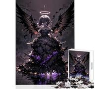1000 Piece Jigsaws for Teenagers Puzzle Fallen Angel's Lament Toy Wall Decor Funny Gift Brain Teaser Game Improving Love between Couples Size 50x75cm