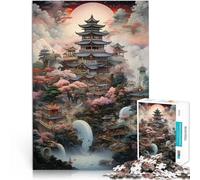 1000 Piece Jigsaws for teenagers Puzzle fantasy forest in japan Analysis and logic for is ideal as a gift for the whole family 26x38cm