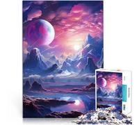 1000 Piece Jigsaws for teenagers Puzzle Fantasy Landscape 4 Herausforderndes Spiel Wunschliste mit dem Weihnachtsmann52x38cm