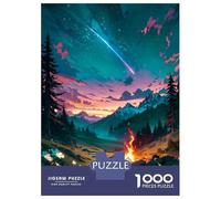`1000 Piece Jigsaws for Teenagers Puzzle FirePlace Wonderland Jigsaws for Adults Family Game But Fun And Humorous for Is Ideal As A Gift 52x38cm/1000pcs