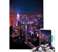 1000 Piece Jigsaws for Teenagers Puzzle Hong Kong Adult Puzzles Toy Wall Decor Pattern Assembly Unique Gifts for Birthday And Christmas (Size 38x26cm)