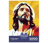 1000 Piece Jigsaws for Teenagers Puzzle Jesus Christ Portrait Puzzles for Adults Toy Wall Decor Perfect Decoration Difficult And Challenge 70x50cm/1000pcs