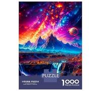 1000 Piece Jigsaws for Teenagers Puzzle Magic Mountains Adult Puzzles Toy Wall Decor A Work of Art Difficult And Challenge 38x26cm/1000pcs