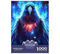 1000 Piece Jigsaws for Teenagers Puzzle Magic Raven Adult Jigsaw Hands-on Game Enhance Memory Difficult And Challenge 70x50cm/1000pcs