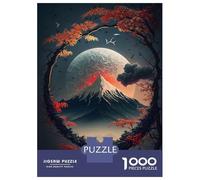 1000 Piece Jigsaws for Teenagers Puzzle Magic Root And Mount Fuji Adult Puzzles Toy Wall Decor A Work of Art Difficult And Challenge 38x26cm/1000pcs