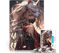 1000 Piece Jigsaws for teenagers Puzzle Maiden Samurai Spiele Spielzeug Geschenk mit passendem Poster und Quizblatt52x38cm