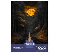 1000 Piece Jigsaws for Teenagers Puzzle Moonlit Bridge Puzzles for Adults Family Games Wall Art Difficult And Challenge 52x38cm/1000pcs