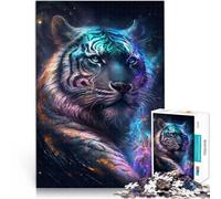 1000 Piece Jigsaws for teenagers Puzzle Nebula Tiger Stress Reliever Staycation Kill time 50x75cm Enhance memory for Age 14